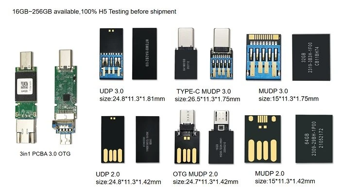 PEN FLASH DRIVE CHIPS